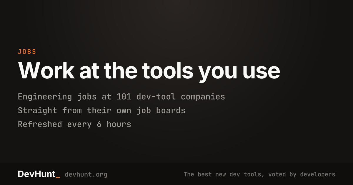 Figma Jobs: 33 Engineering Roles Open | DevHunt